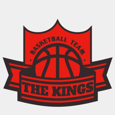 The Kings Basketball team Logo Template Thumbnail