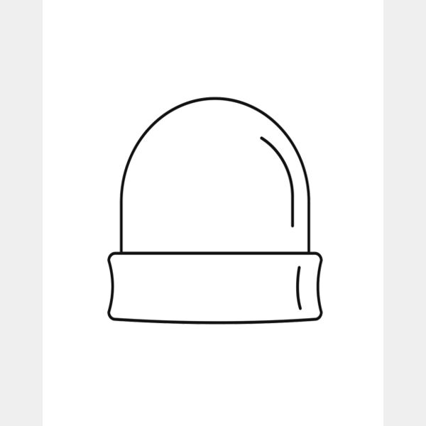 Customer Supplied Cuffed Knit Cap Thumbnail