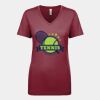 Next Level Apparel 1540 - Ladies' Ideal V-Neck Thumbnail