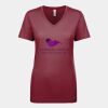 Next Level Apparel 1540 - Ladies' Ideal V-Neck Thumbnail