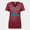 Next Level Apparel 1540 - Ladies' Ideal V-Neck Thumbnail