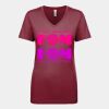 Next Level Apparel 1540 - Ladies' Ideal V-Neck Thumbnail
