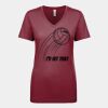 Next Level Apparel 1540 - Ladies' Ideal V-Neck Thumbnail