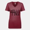 Next Level Apparel 1540 - Ladies' Ideal V-Neck Thumbnail