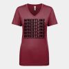 Next Level Apparel 1540 - Ladies' Ideal V-Neck Thumbnail