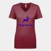 Next Level Apparel 1540 - Ladies' Ideal V-Neck Thumbnail