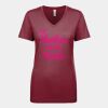 Next Level Apparel 1540 - Ladies' Ideal V-Neck Thumbnail