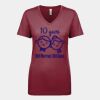 Next Level Apparel 1540 - Ladies' Ideal V-Neck Thumbnail
