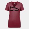 Next Level Apparel 1540 - Ladies' Ideal V-Neck Thumbnail