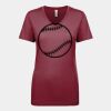Next Level Apparel 1540 - Ladies' Ideal V-Neck Thumbnail