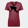 Next Level Apparel 1540 - Ladies' Ideal V-Neck Thumbnail