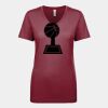 Next Level Apparel 1540 - Ladies' Ideal V-Neck Thumbnail