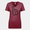 Next Level Apparel 1540 - Ladies' Ideal V-Neck Thumbnail