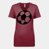 Next Level Apparel 1540 - Ladies' Ideal V-Neck Thumbnail