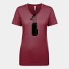 Next Level Apparel 1540 - Ladies' Ideal V-Neck Thumbnail