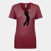 Next Level Apparel 1540 - Ladies' Ideal V-Neck Thumbnail