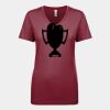 Next Level Apparel 1540 - Ladies' Ideal V-Neck Thumbnail