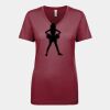 Next Level Apparel 1540 - Ladies' Ideal V-Neck Thumbnail