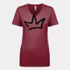 Next Level Apparel 1540 - Ladies' Ideal V-Neck Thumbnail