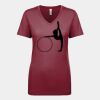 Next Level Apparel 1540 - Ladies' Ideal V-Neck Thumbnail