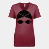 Next Level Apparel 1540 - Ladies' Ideal V-Neck Thumbnail