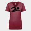 Next Level Apparel 1540 - Ladies' Ideal V-Neck Thumbnail