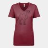 Next Level Apparel 1540 - Ladies' Ideal V-Neck Thumbnail