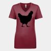 Next Level Apparel 1540 - Ladies' Ideal V-Neck Thumbnail
