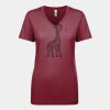Next Level Apparel 1540 - Ladies' Ideal V-Neck Thumbnail