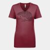 Next Level Apparel 1540 - Ladies' Ideal V-Neck Thumbnail