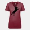 Next Level Apparel 1540 - Ladies' Ideal V-Neck Thumbnail