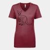 Next Level Apparel 1540 - Ladies' Ideal V-Neck Thumbnail