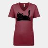 Next Level Apparel 1540 - Ladies' Ideal V-Neck Thumbnail