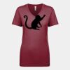 Next Level Apparel 1540 - Ladies' Ideal V-Neck Thumbnail