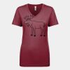 Next Level Apparel 1540 - Ladies' Ideal V-Neck Thumbnail