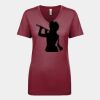 Next Level Apparel 1540 - Ladies' Ideal V-Neck Thumbnail