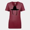 Next Level Apparel 1540 - Ladies' Ideal V-Neck Thumbnail