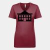 Next Level Apparel 1540 - Ladies' Ideal V-Neck Thumbnail