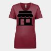 Next Level Apparel 1540 - Ladies' Ideal V-Neck Thumbnail