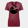 Next Level Apparel 1540 - Ladies' Ideal V-Neck Thumbnail