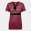 Next Level Apparel 1540 - Ladies' Ideal V-Neck Thumbnail