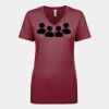 Next Level Apparel 1540 - Ladies' Ideal V-Neck Thumbnail