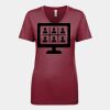 Next Level Apparel 1540 - Ladies' Ideal V-Neck Thumbnail