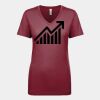 Next Level Apparel 1540 - Ladies' Ideal V-Neck Thumbnail