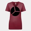 Next Level Apparel 1540 - Ladies' Ideal V-Neck Thumbnail