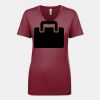 Next Level Apparel 1540 - Ladies' Ideal V-Neck Thumbnail