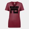 Next Level Apparel 1540 - Ladies' Ideal V-Neck Thumbnail
