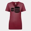 Next Level Apparel 1540 - Ladies' Ideal V-Neck Thumbnail