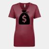 Next Level Apparel 1540 - Ladies' Ideal V-Neck Thumbnail