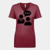 Next Level Apparel 1540 - Ladies' Ideal V-Neck Thumbnail